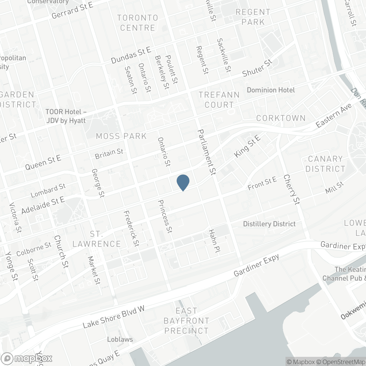 2004 - 284 KING STREET E, Toronto, Ontario M5A 1K4